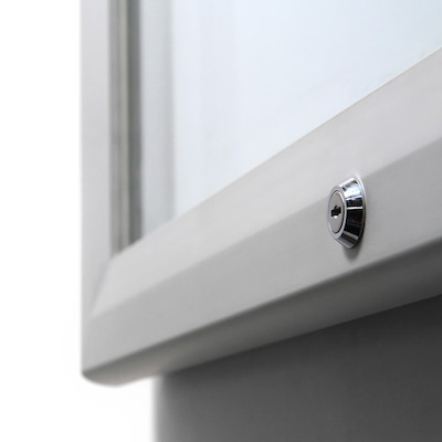 Opslagsskab Twin 750 udendørs 4xA4 magnetisk m/lås