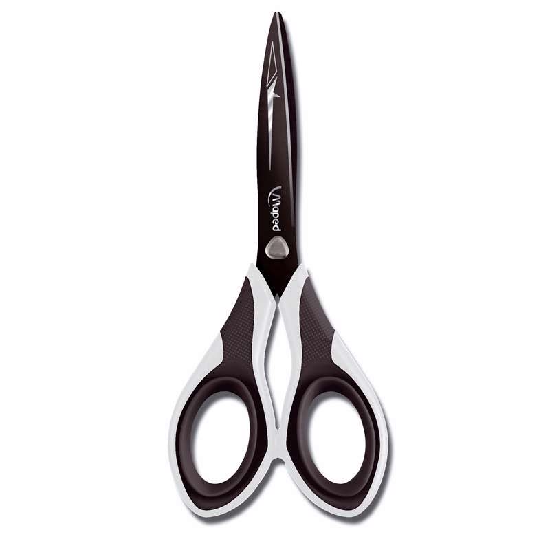 Saks Maped Diamond 17 cm sort/hvid