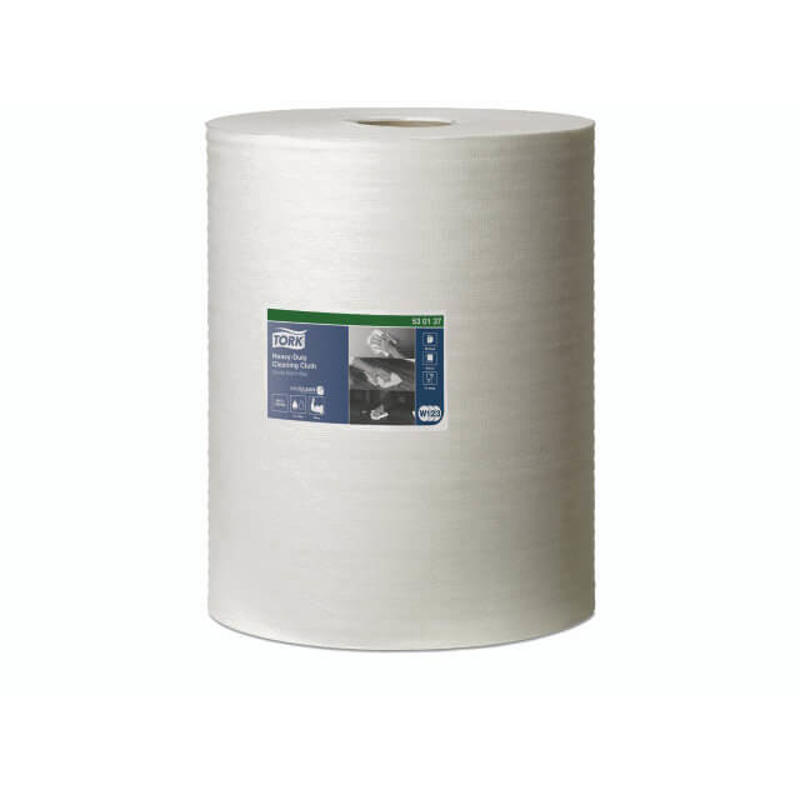 Aftørring Tork kraftig W1/W2/W3 106m 280ark hvid 530137