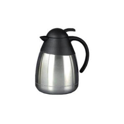 Termokande 1 ltr.H19.5 cm. med låg. matpoleret