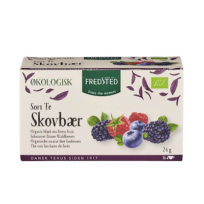 Te Fredsted økologisk Forest Fruit 16 breve