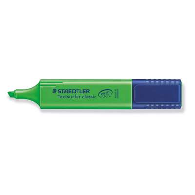 Tekstmarker STAEDTLER 364 grøn Textsurfer Classic