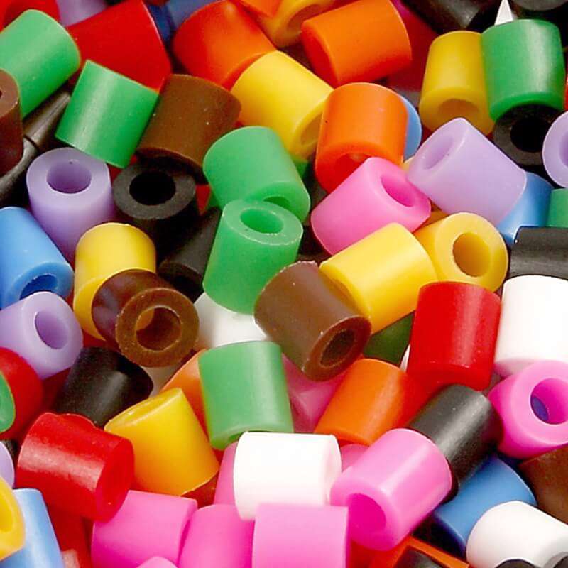 Rørperler Creas 5x5mm/ass. 30.000