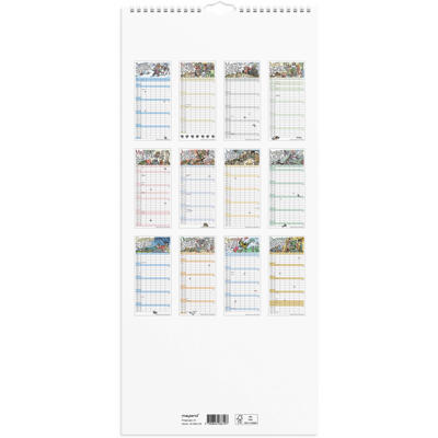 Familiekalender Otto Dickmeiss & Lilja Scherfig 2026