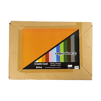 Karton Creas A2 180g 12x10 ark ass /120