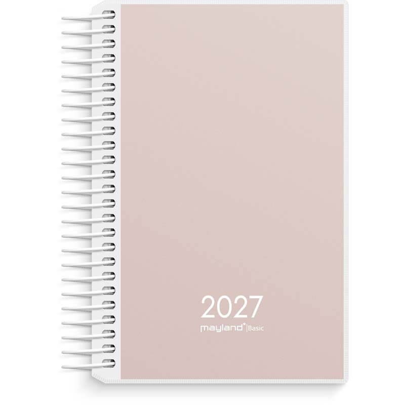 Basic mini dagkalender 2027 Mayland PP-plast