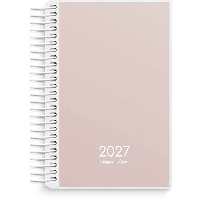 Basic mini dagkalender 2027 Mayland PP-plast