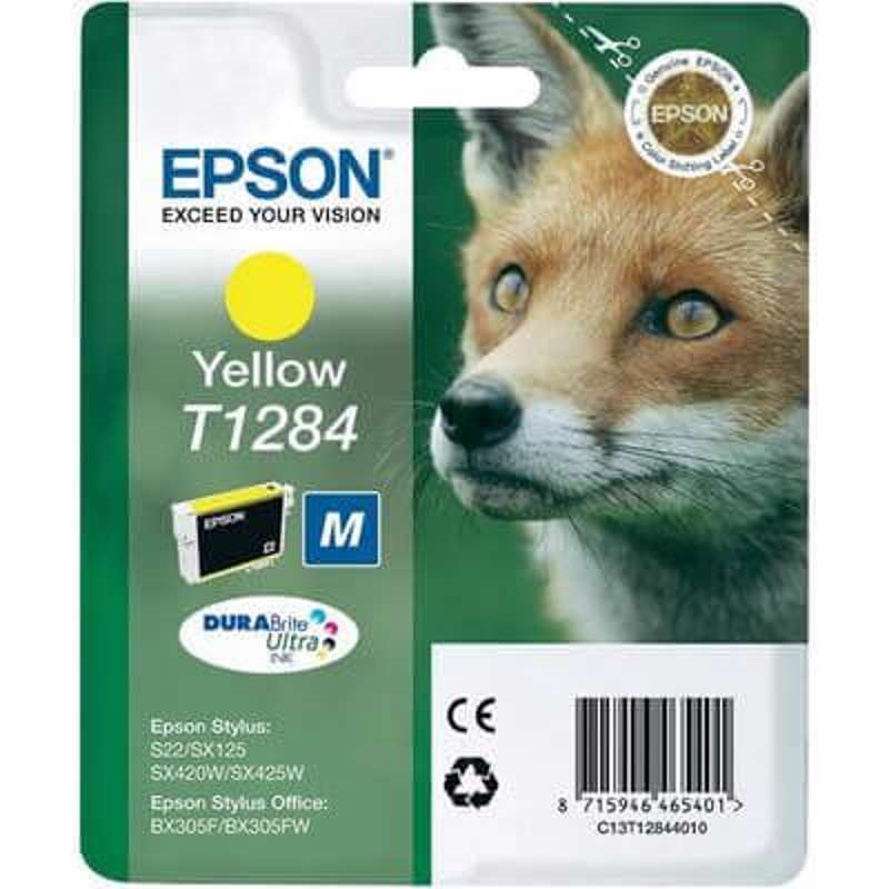 Farvepatron Epson T1284, yellow