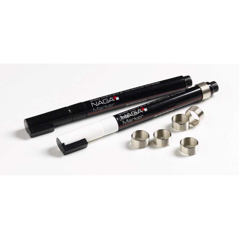 Metalringe t/Naga markere 10 mm pk/6 stk