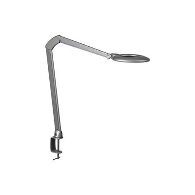 Lampe LUXO Ovelo LED alu m/bordklemme asymmetrisk