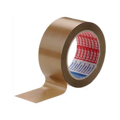 Tape Tesa rillet PVC brun 48mmx66m 4100