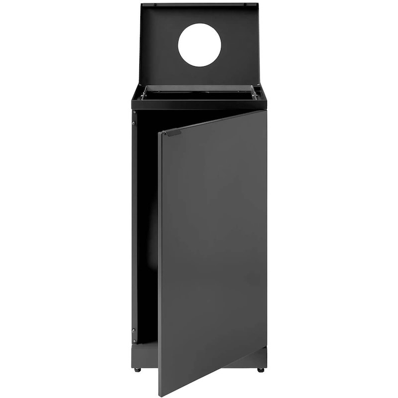 Affaldscontainer affaldssortering Bica 856 1x95L r. åbn grå