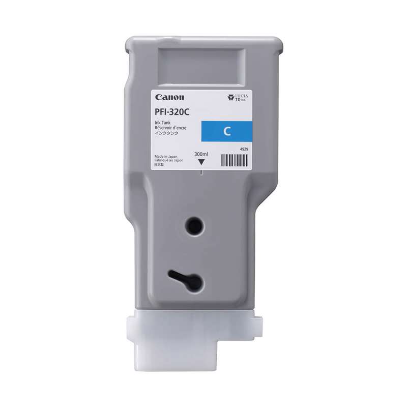 Farvepatron Canon PFI-320C Cyan Printcartdridge 300ml