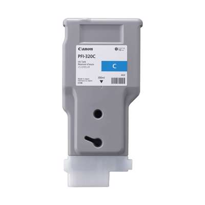 Farvepatron Canon PFI-320C Cyan Printcartdridge 300ml
