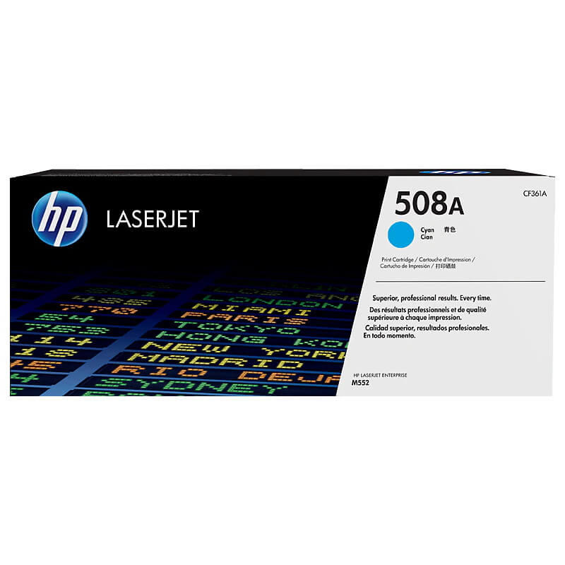 Laserpatron HPCF361A 508, t/M552, cyan