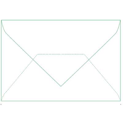 Kortkonvolut 80g hvid 78x115mm 500stk/pak