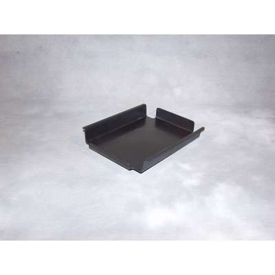 Brevbakkesæt Vision 3 bakker sort + 1 forkromet stativ