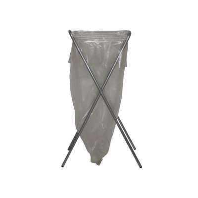 Affaldsstativ Flexus Simplex galvaniseret stål m/gummifødder