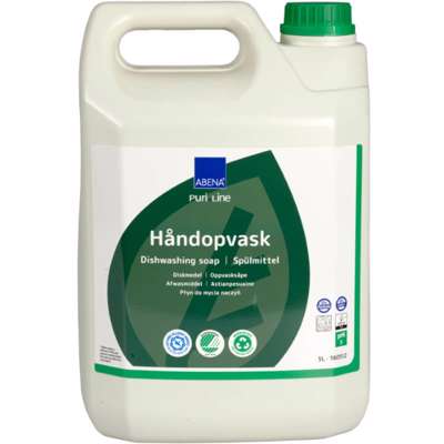 Opvaskemiddel Abena Puri-Line u/farve+parf Svanemrk 5L