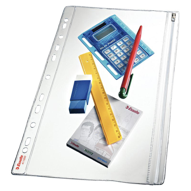 Lynlåslomme 200my A4 Maxi klar 5stk/pak