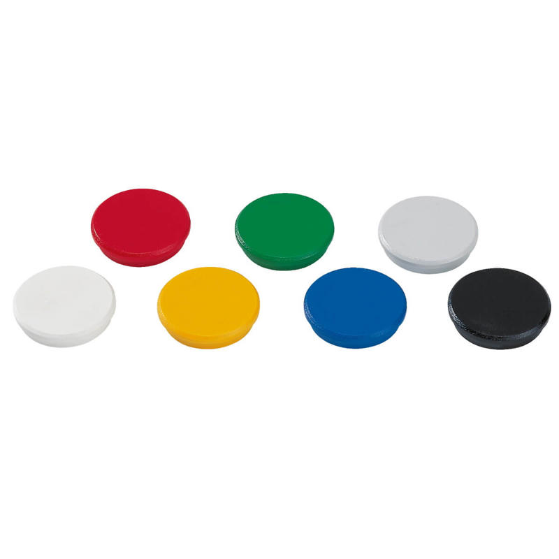 Magneter Dahle 32mm rund mix 10stk/pak bærekraft 0,8kg