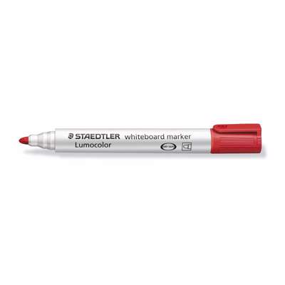 Whiteboard marker Staedtler 351 rød Lumocolor 2mm rund