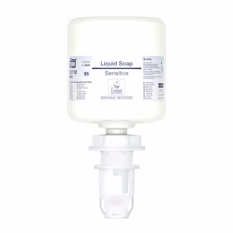Sæbe Tork 425702 mini S5 sensitiv flydende 8x0,520l 425702