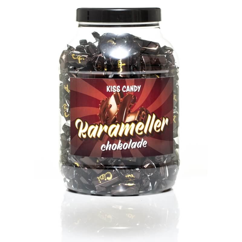 Karameller med chokolade indpakket 1,2 kg