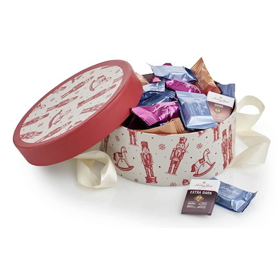 Julegave 2025 Hatteæske Nutcracker, Anthon Berg Mix 500g