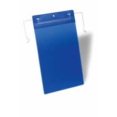 Lagerlomme m. wirebeslag A4 høj mørkeblå pk./50