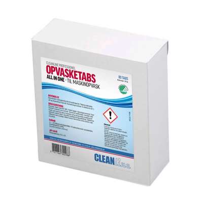 Opvasketabs Cleanline All-in-one 80stk