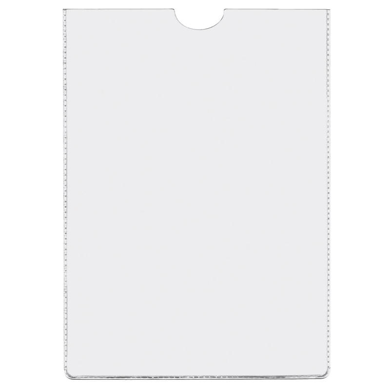 Plastetui Esselte A6 0,105mm glasklar 100stk/pk