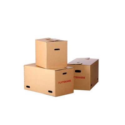 Flyttekasse 672x380x373 mm dobbeltbølge 7 mm