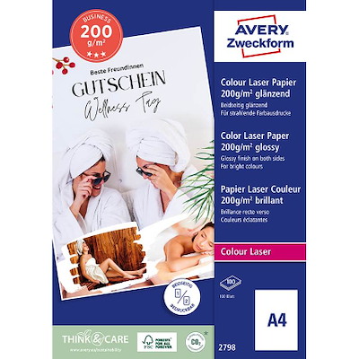 Fotopapir A4 200g premium glossy 2-sides pk./100