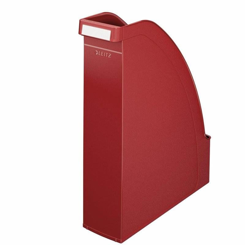 Tidsskriftsamler Leitz Plus A4 bredde 70mm rød