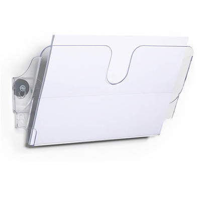 Brochureholder Flexiplus A4 tvær magnetisk klar