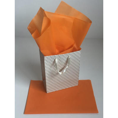 Silkepapir 48x36cm 17g orange pk./480