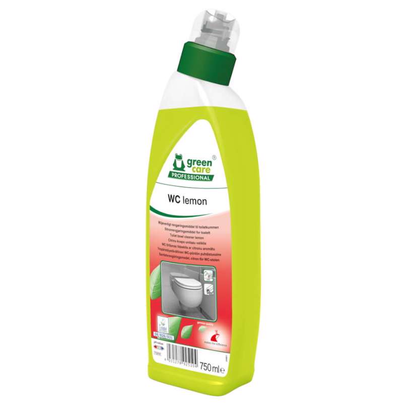 Toiletrens sur WC Lemon parfume EU-Blomsten 750ml gul