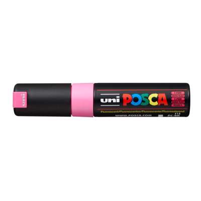 Marker Uni Posca PC-8K, fluo pink