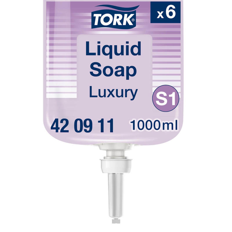Sæbe Tork Premium S1 lilla Luksus 1l 420911