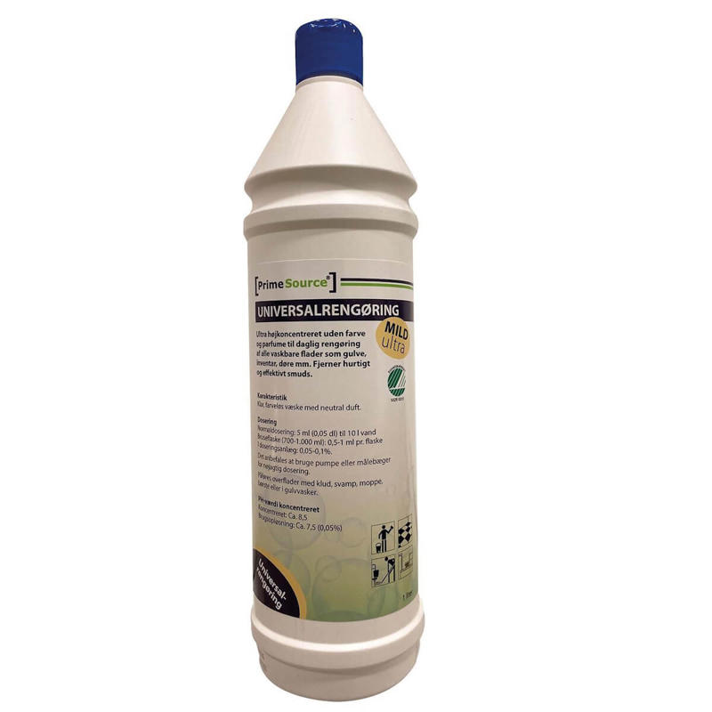 Universalrengøring PrimeSource Ultra Mild u/farv-parf. 1l