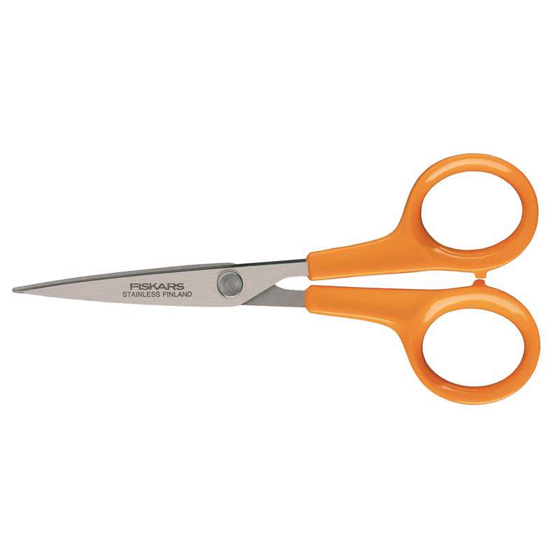 Saks Fiskars sysaks orange 13cm