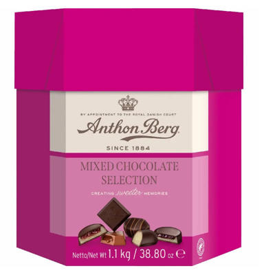 Chokolade Anton Berg Mixed Selection 1100g