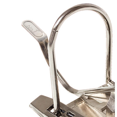 Brevordner Esselte hvid No1 A5-bred 468600