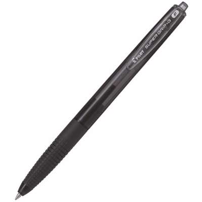 Kuglepen Pilot Super-Grip G sort 0,22mm Fine