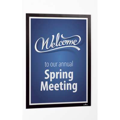 Inforamme Duraframe A3 Wallpaper magn/aft/selvkl. sort