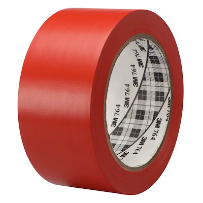 Tape 3M 764i vinyl 50mmx33m rød /24 rl