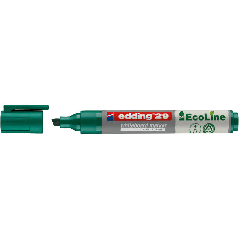 Whiteboard marker Edding 29 EcoLine grøn 1-5mm