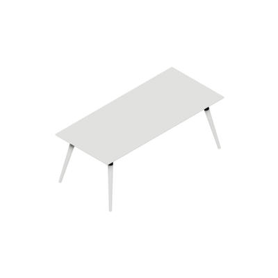 Konferencebord Dencon XL 1927 200x90 HPL hvid/hvid