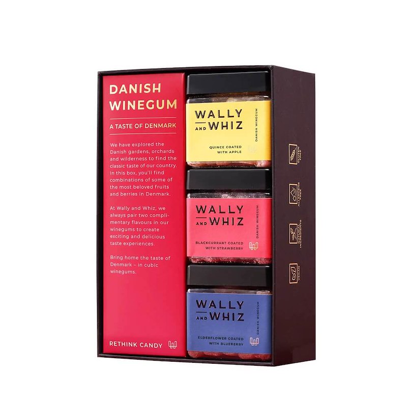 Vingummi Wally and Whiz Taste of Denmark 420g